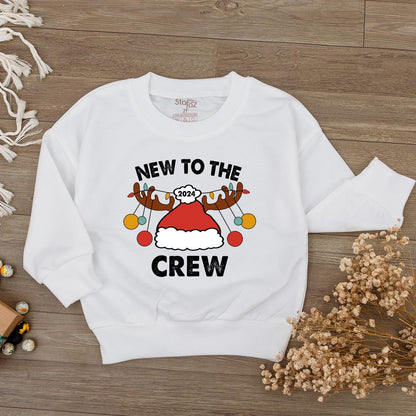 Baby's First Christmas Bodysuit - Cute Unisex Santa Holiday Outfit