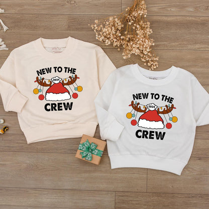 Baby's First Christmas Bodysuit - Cute Unisex Santa Holiday Outfit