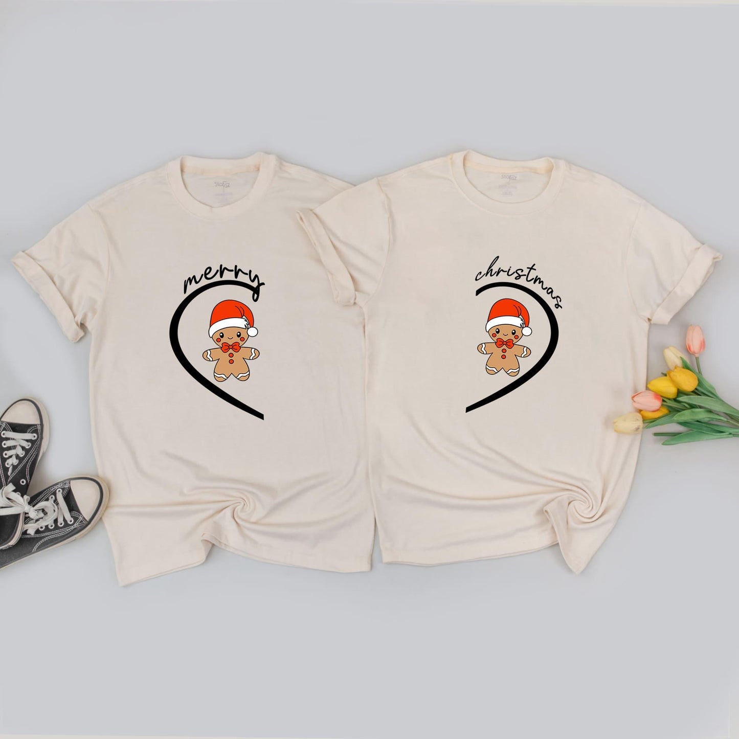 Matching Merry Xmas Sweatshirt, Funny Holiday Couple Sweaters Gift