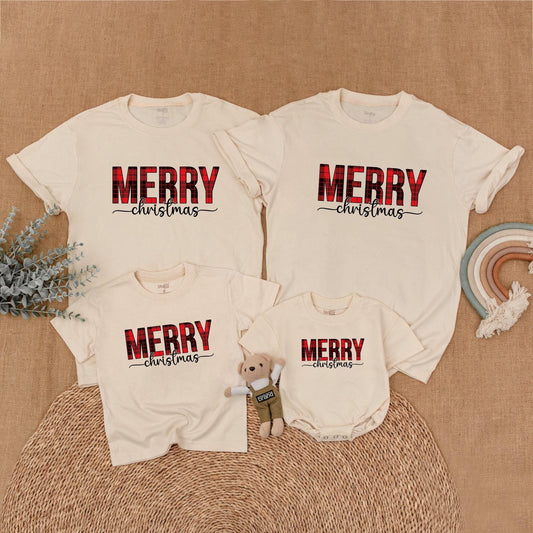 Matching Family Christmas Shirts - Perfect for Photoshoots & Gifts