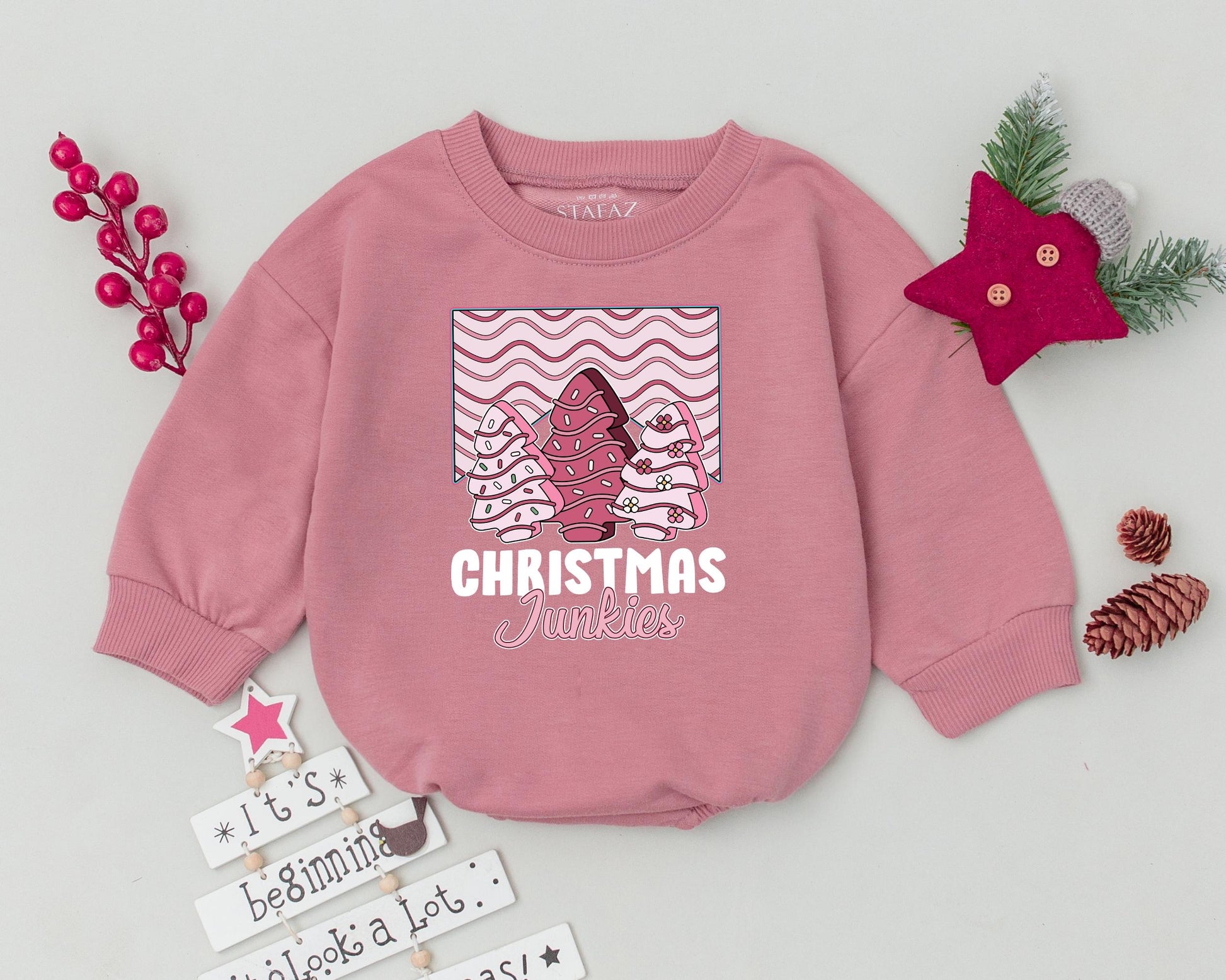 Western Christmas Romper: Baby's First Holiday Outfit & Gift