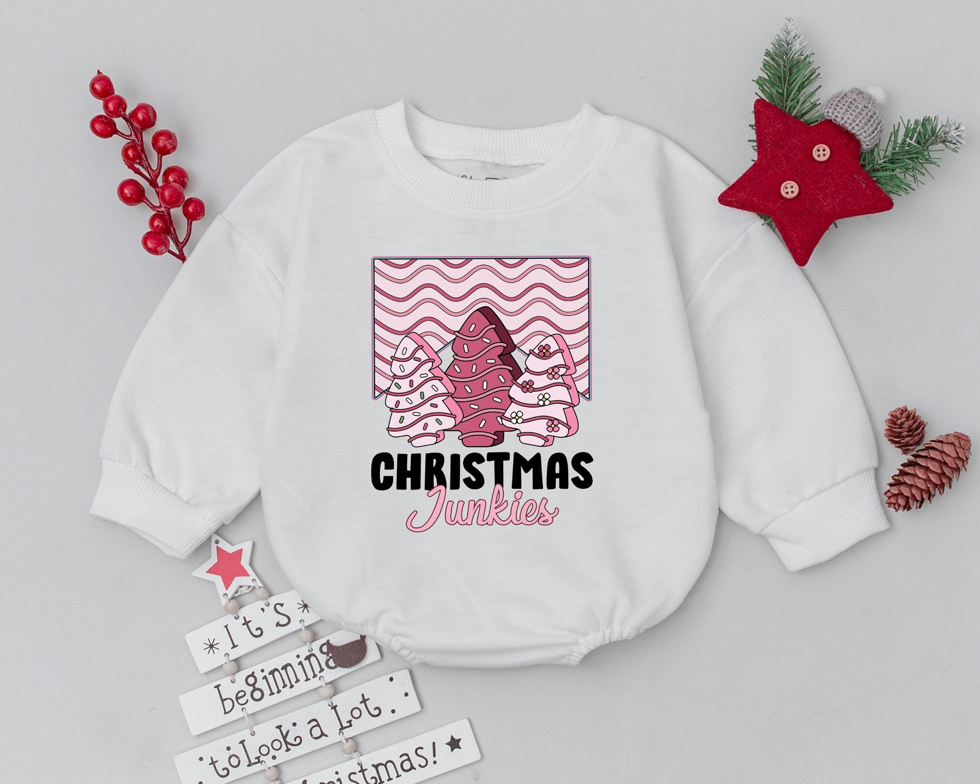 Western Christmas Romper: Baby's First Holiday Outfit & Gift