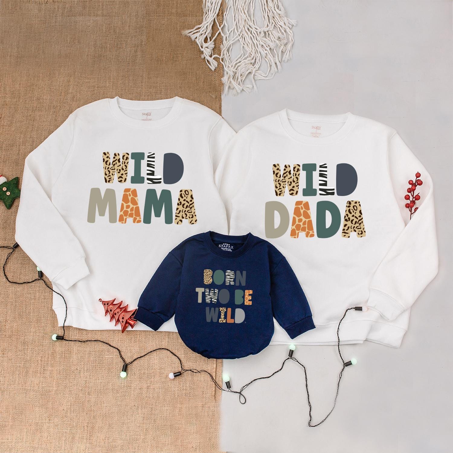 Two Wild 2nd Birthday Shirts, Jungle Safari Family Outfits