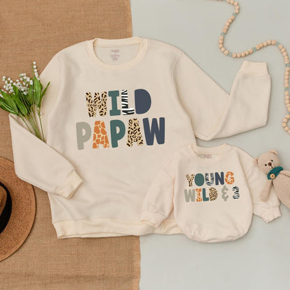 Two Wild 2nd Birthday Shirts, Jungle Safari Family Outfits