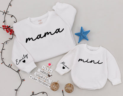 Mommy and Me Christmas Outfits: Matching Family Sweatshirts