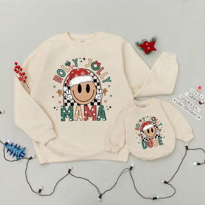 Festive Family Outfits: Trendy Christmas Sweaters & Baby Romper