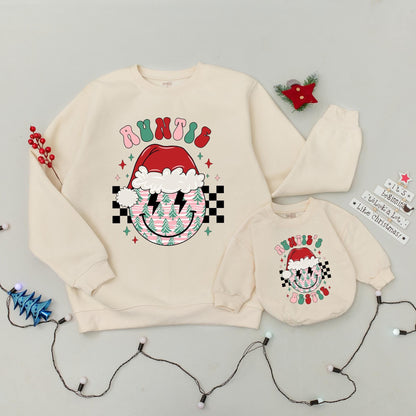 Auntie & Niece/Nephew Matching Christmas Sweaters – Trendy Gift  