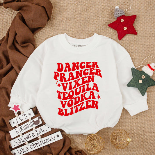 Baby's First Christmas Romper – Holiday Outfit, Cozy Bodysuit