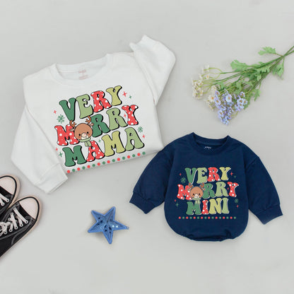 Matching Family Christmas Sweaters - Mommy and Me Outfits