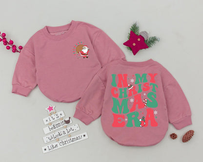 Vintage Santa Baby Romper: First Christmas Outfit & Shower Gift