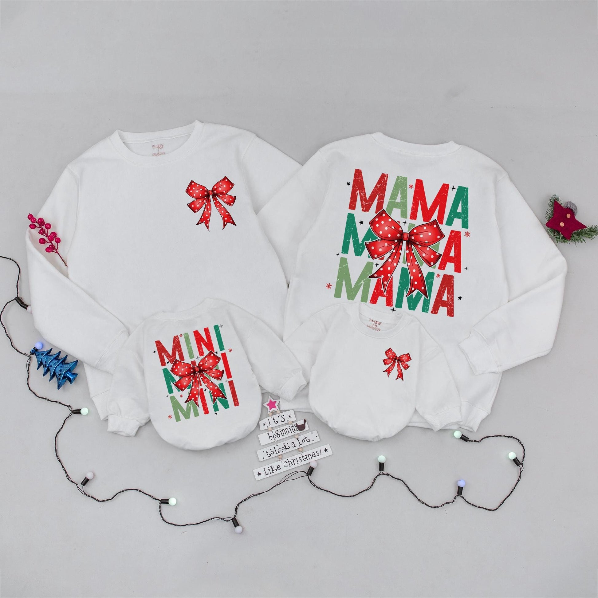 Matching Mama & Mini Christmas Sweaters: Trendy Holiday Outfits