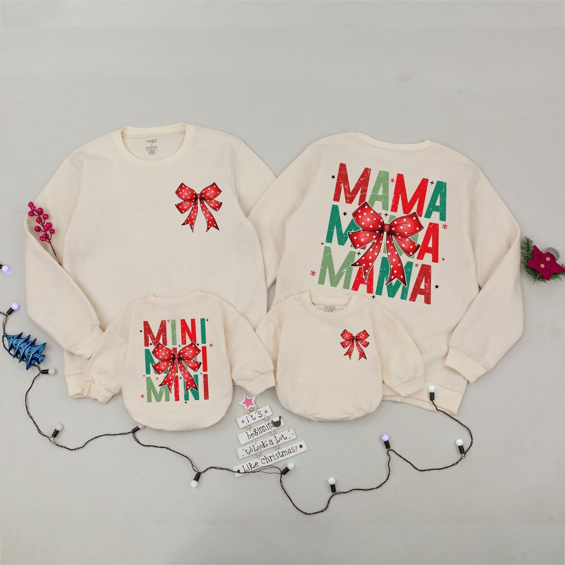 Matching Mama & Mini Christmas Sweaters: Trendy Holiday Outfits