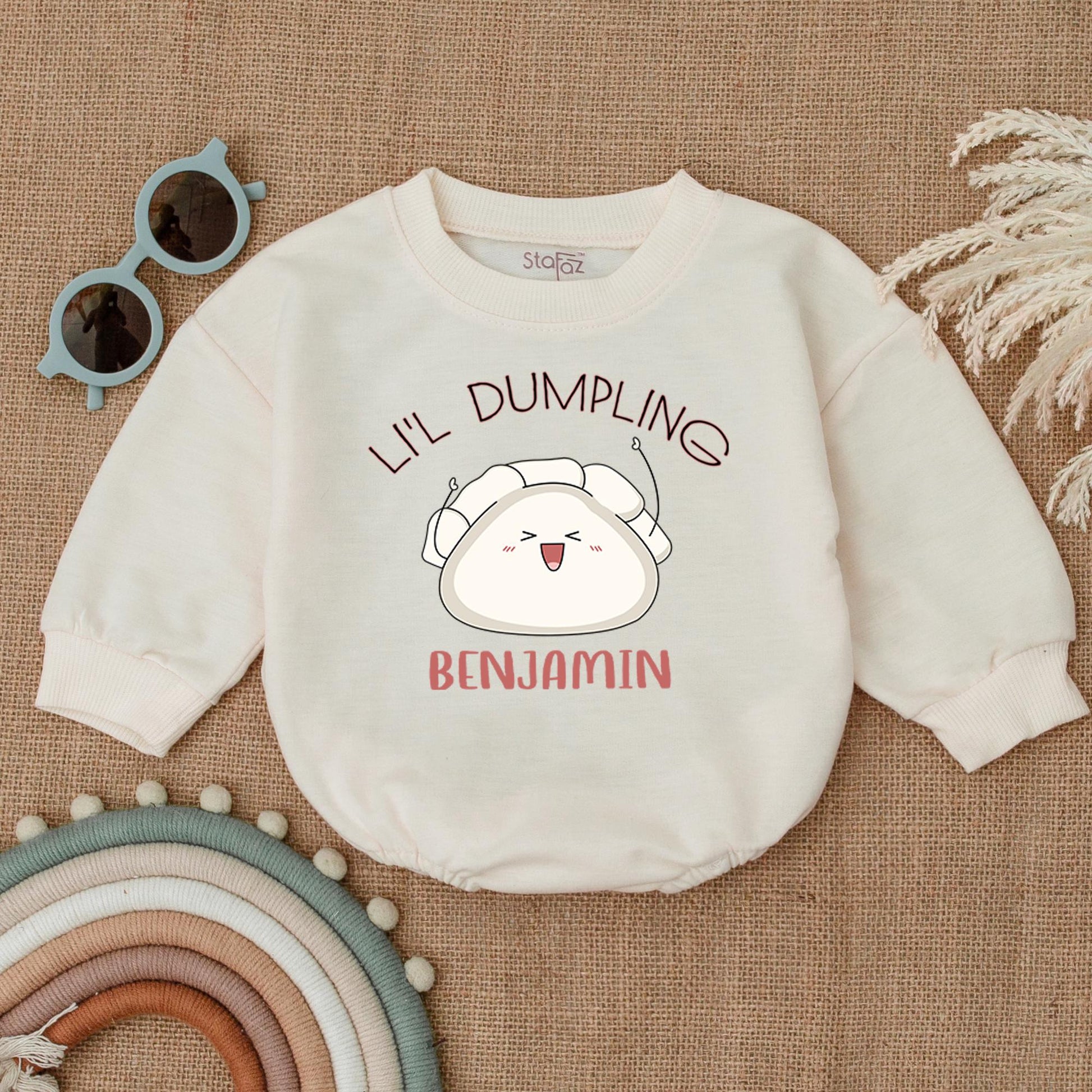 Cute Bao Baby Romper Set | Adorable Infant Bodysuit Gift Idea