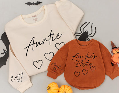 Auntie & Little’s Personalized Sweatshirts: Fun Matching Aunt Gifts