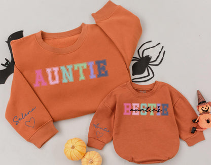 Matching Auntie & Niece/Nephew Sweaters - Custom Holiday Gift