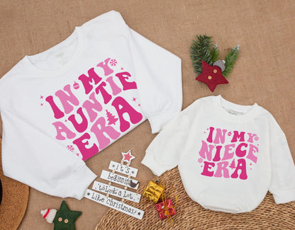 Auntie & Niece/Nephew Personalized Sweatshirt - Perfect Gift Idea