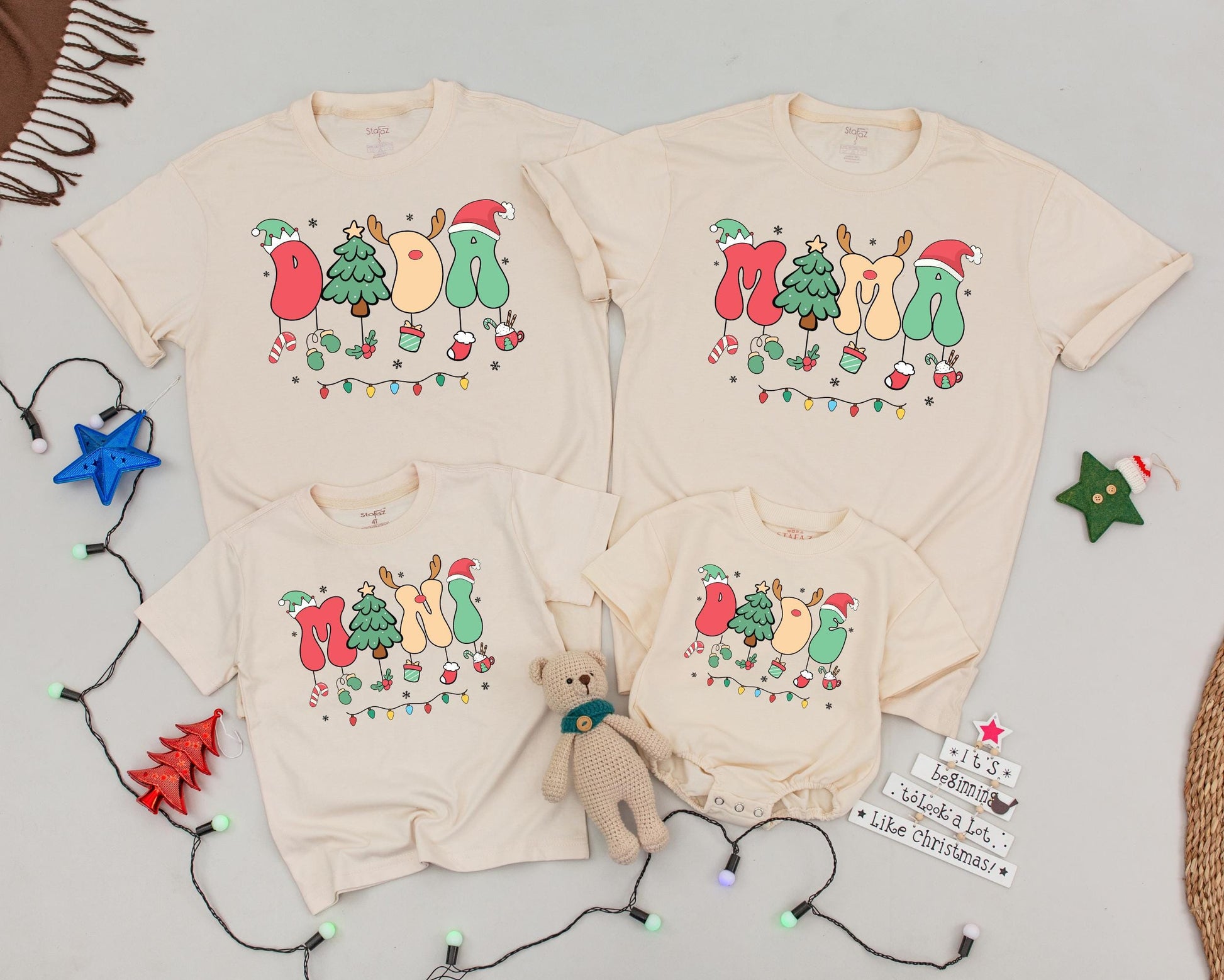 Matching Family Christmas Shirts 2024: Personalized Fun Holiday Tees