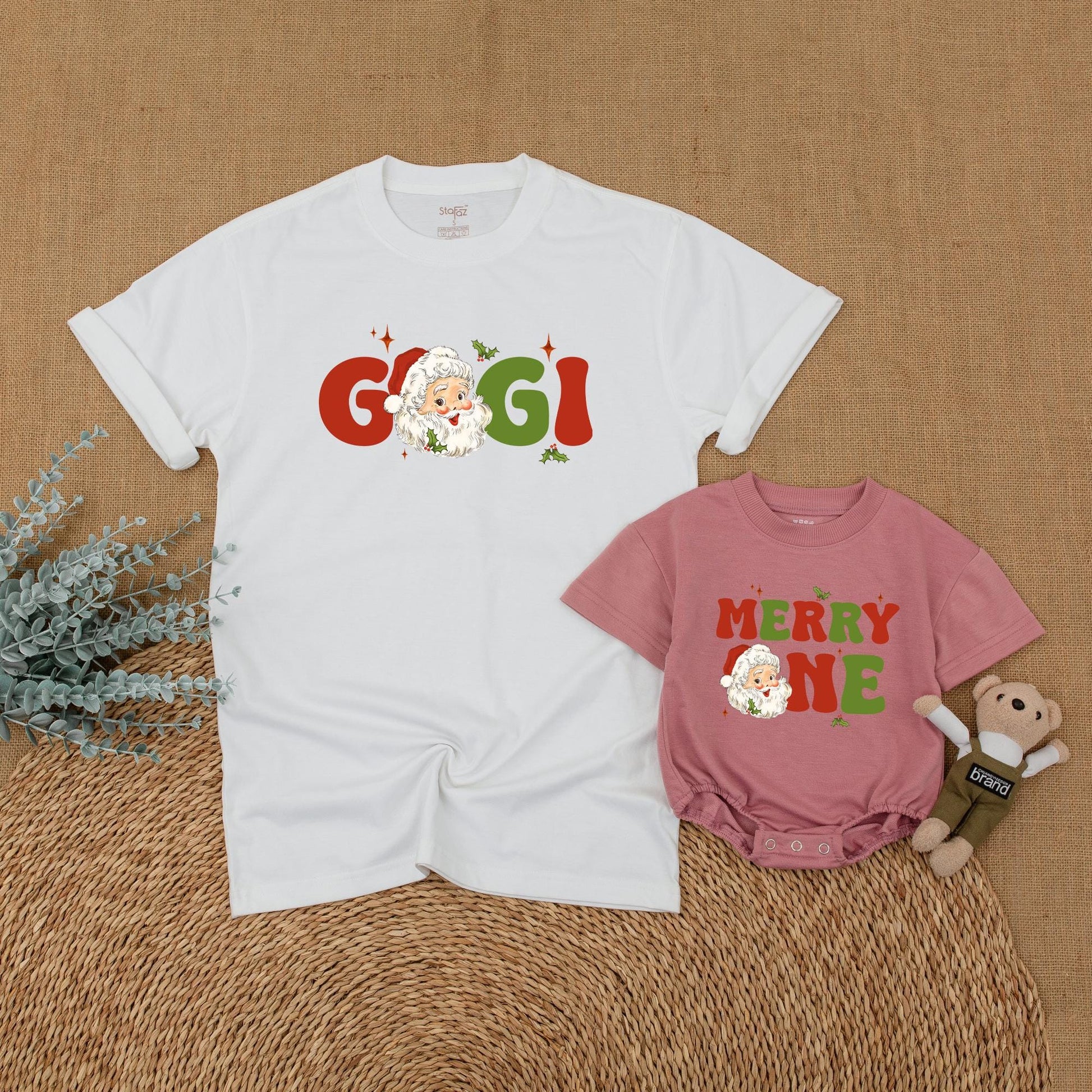 First Christmas Birthday Family Shirts - Matching Holiday Outfits