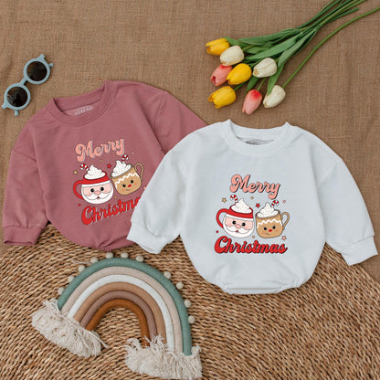 Vintage Christmas Baby Romper | Cute 1st Xmas Outfit & Gift