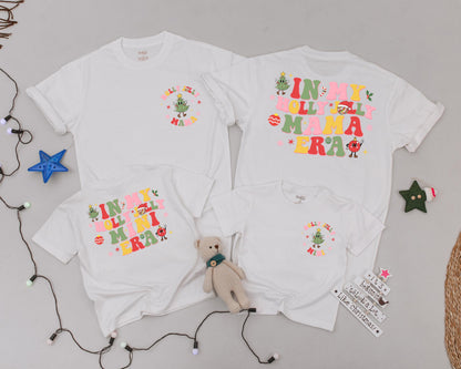 Vintage Personalized Christmas Shirts: Mommy and Me Matching Tees