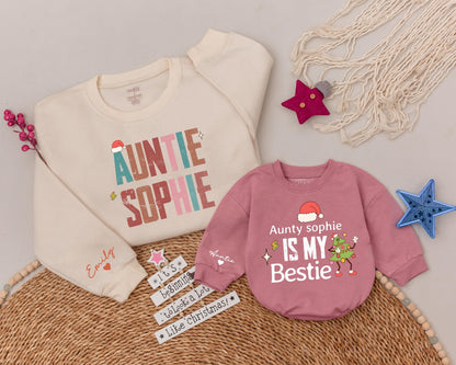 Matching Auntie & Me Holiday Sweaters: Perfect Xmas Family Gift