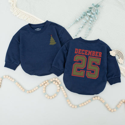 Festive Family Christmas Apparel: Trendy Sweaters & Baby Outfits