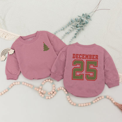 Festive Family Christmas Apparel: Trendy Sweaters & Baby Outfits