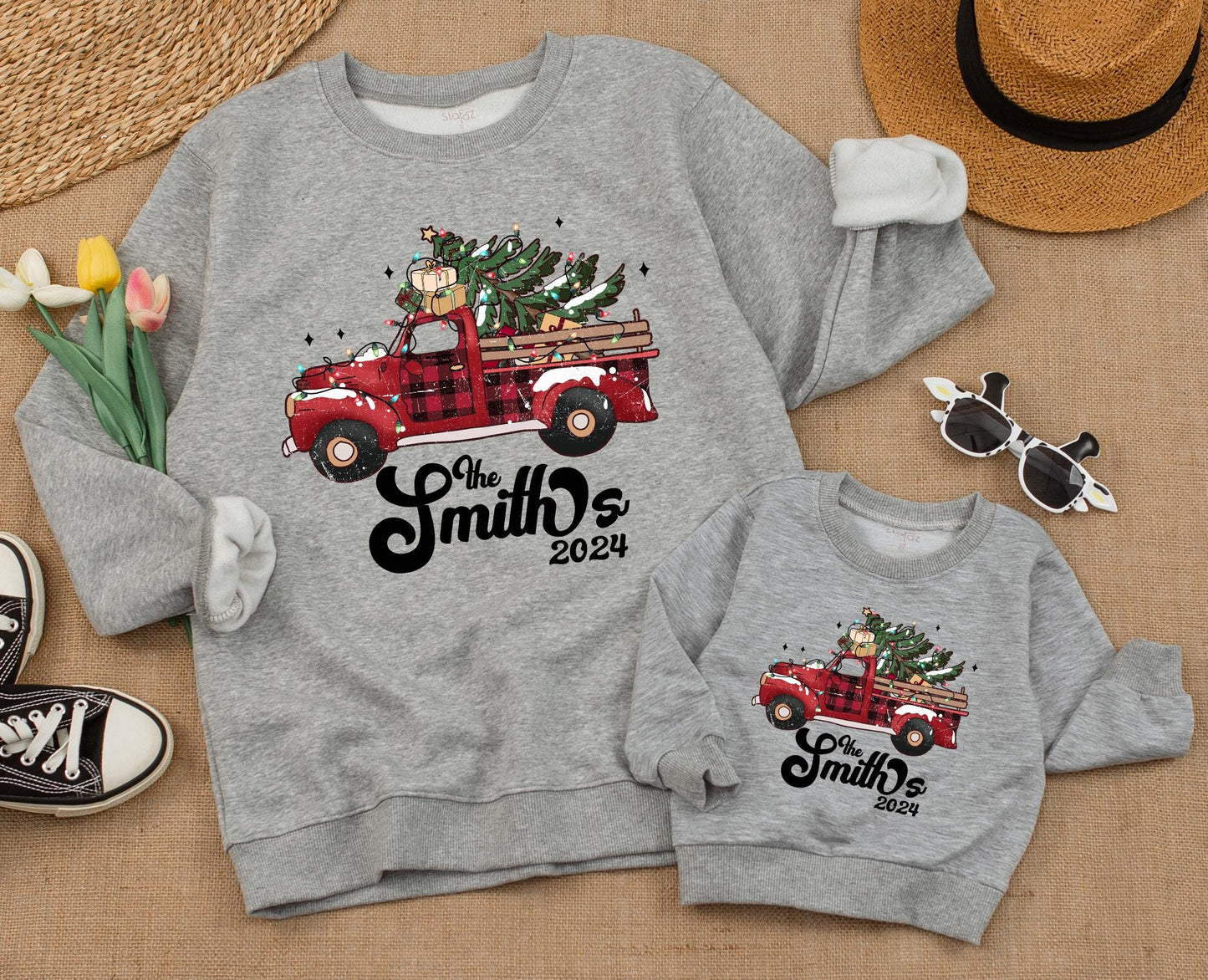 Custom Family Christmas Sweaters: Personalized Festive Gifts & Trendy