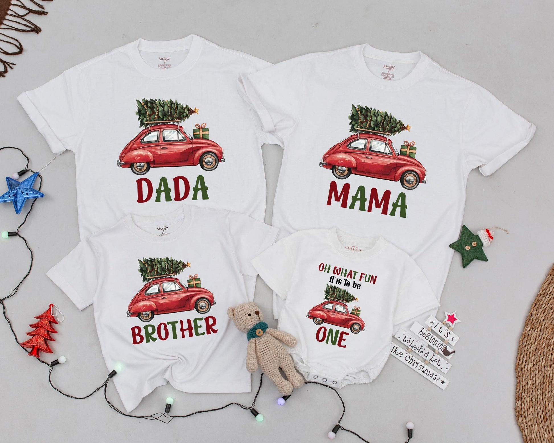 Title: Winter One-derland 1st Birthday Shirt & Family Christmas Outfit
