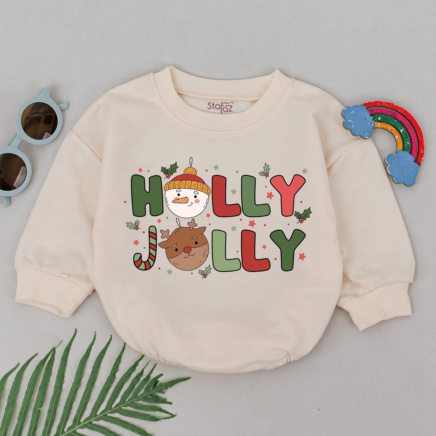 Baby's First Christmas Romper: Personalized Holiday Outfit Gift