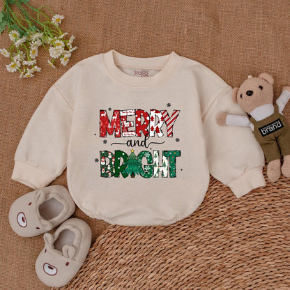 Festive Christmas Romper for Babies - Perfect First Holiday Outfit