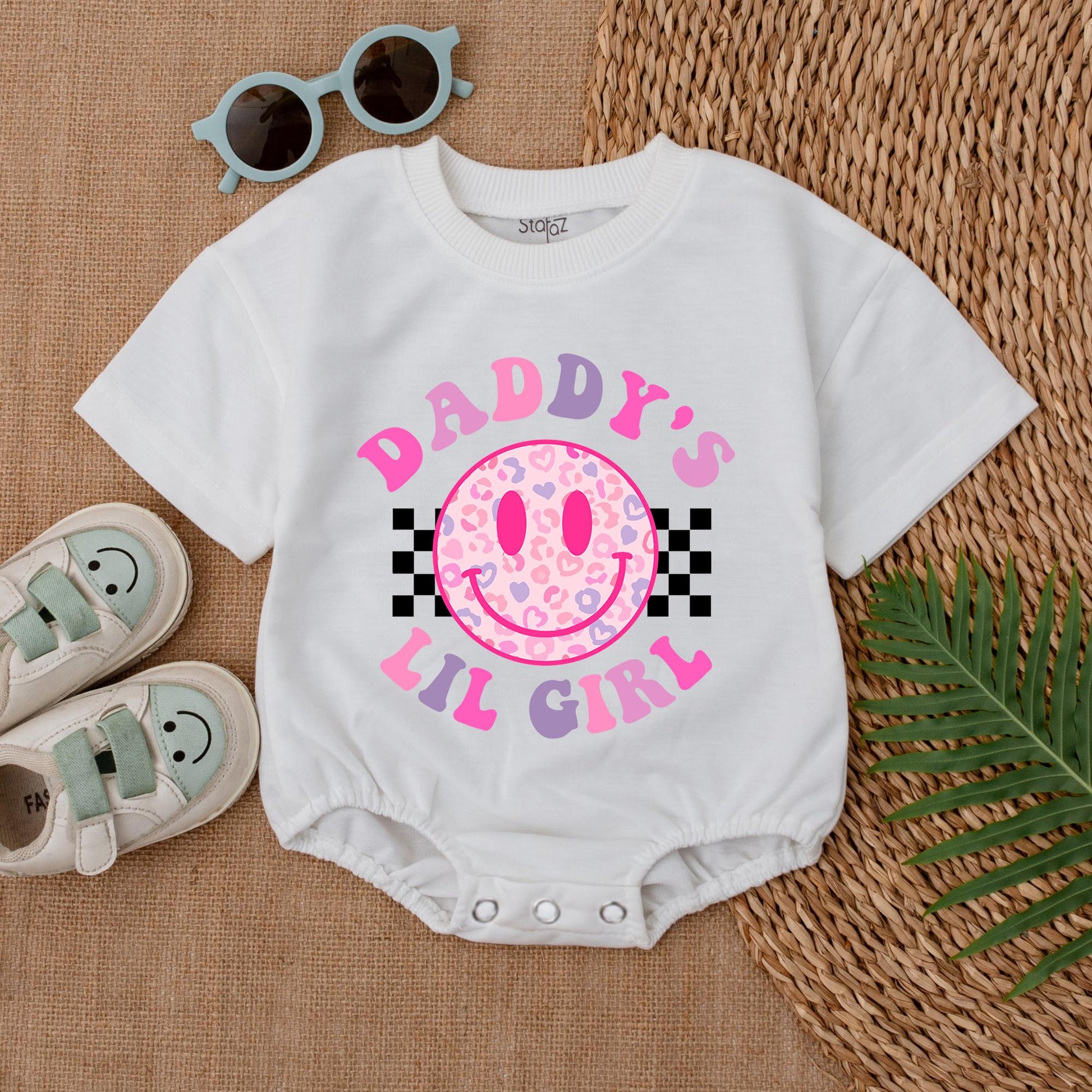 Daddy's Girl Baby Romper, Daddy & Me Outfit, Baby Girl Gift  