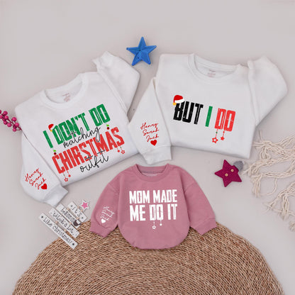 Matching Christmas Family Sweatshirt - Fun & Unique Holiday Outfit