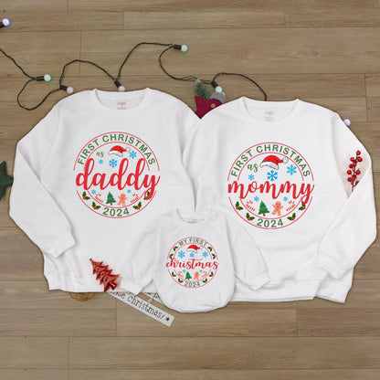 Matching Family Christmas Sweaters 2024 - Fun Festive Outfit Set