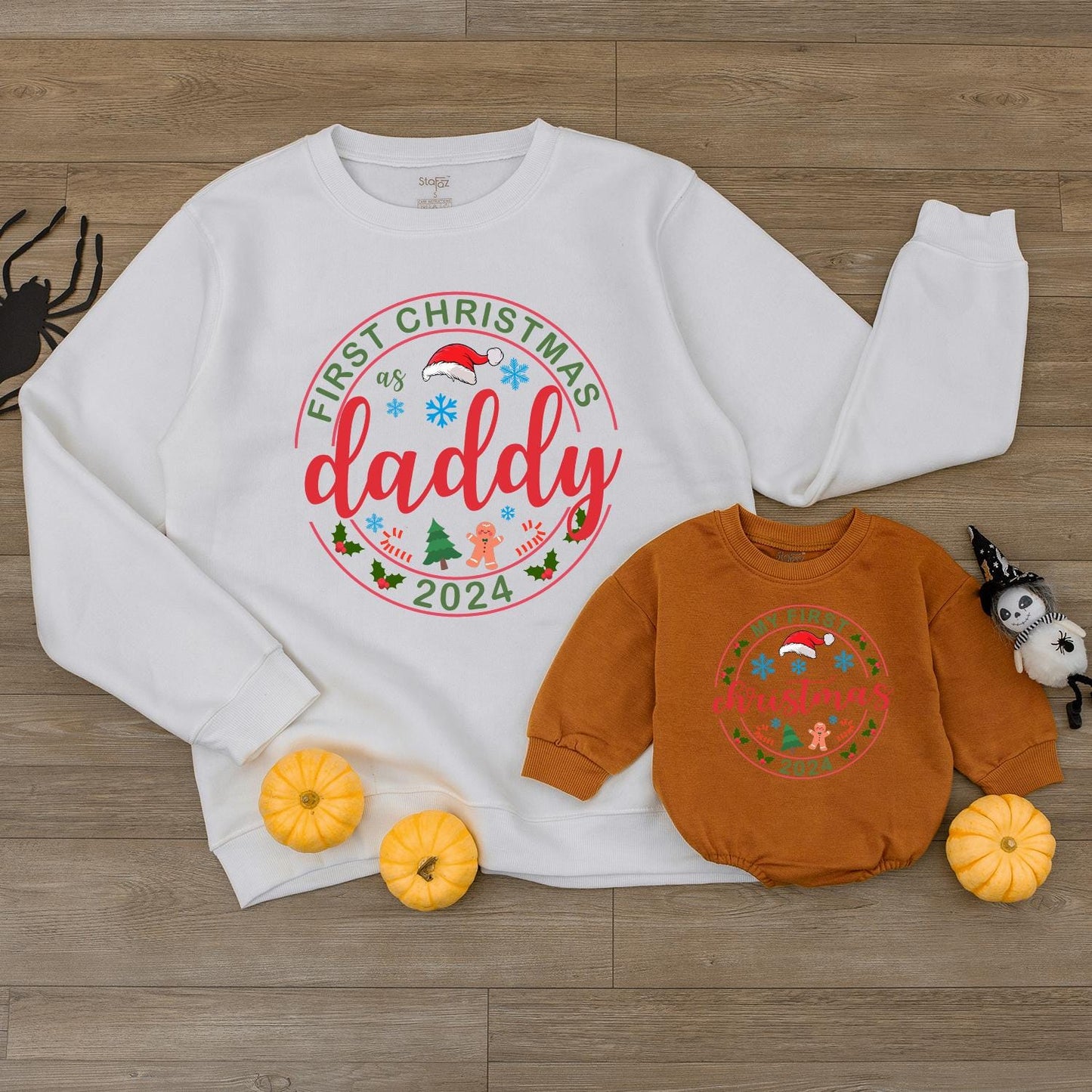 Matching Family Christmas Sweaters 2024 - Fun Festive Outfit Set