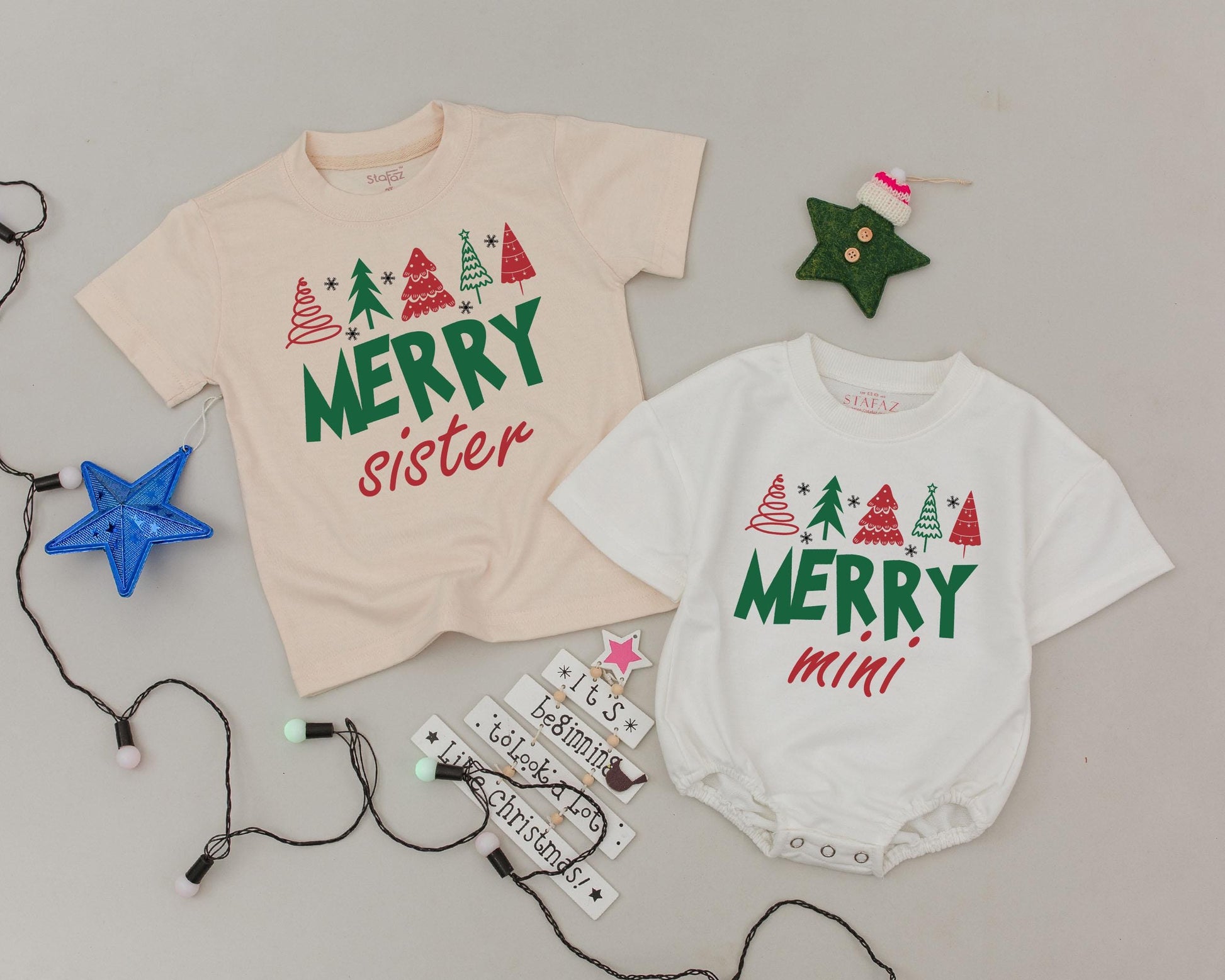 Personalized Vintage Christmas Shirts, Matching Family Holiday Outfit