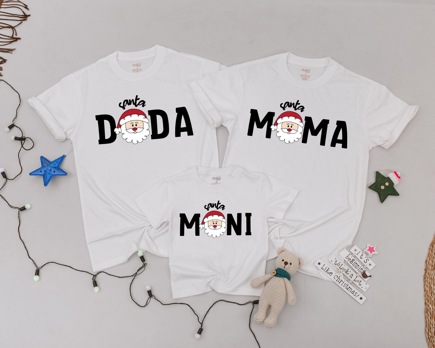 Personalized Vintage Christmas Family Shirts, Matching Holiday Outfit