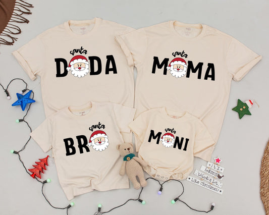 Personalized Vintage Christmas Family Shirts, Matching Holiday Outfit