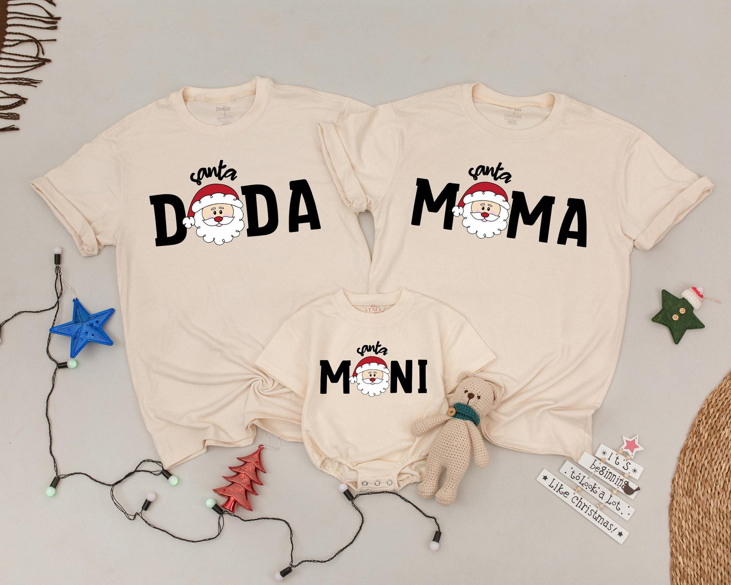 Personalized Vintage Christmas Family Shirts, Matching Holiday Outfit