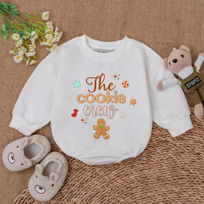 Gingerbread Baby Romper: Trendy Christmas Outfit for Babies