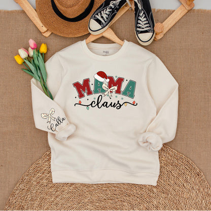 Festive Family Matching Christmas Sweatshirts for All Ages
