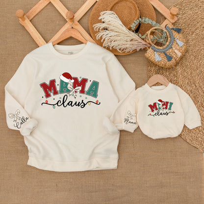 Festive Family Matching Christmas Sweatshirts for All Ages