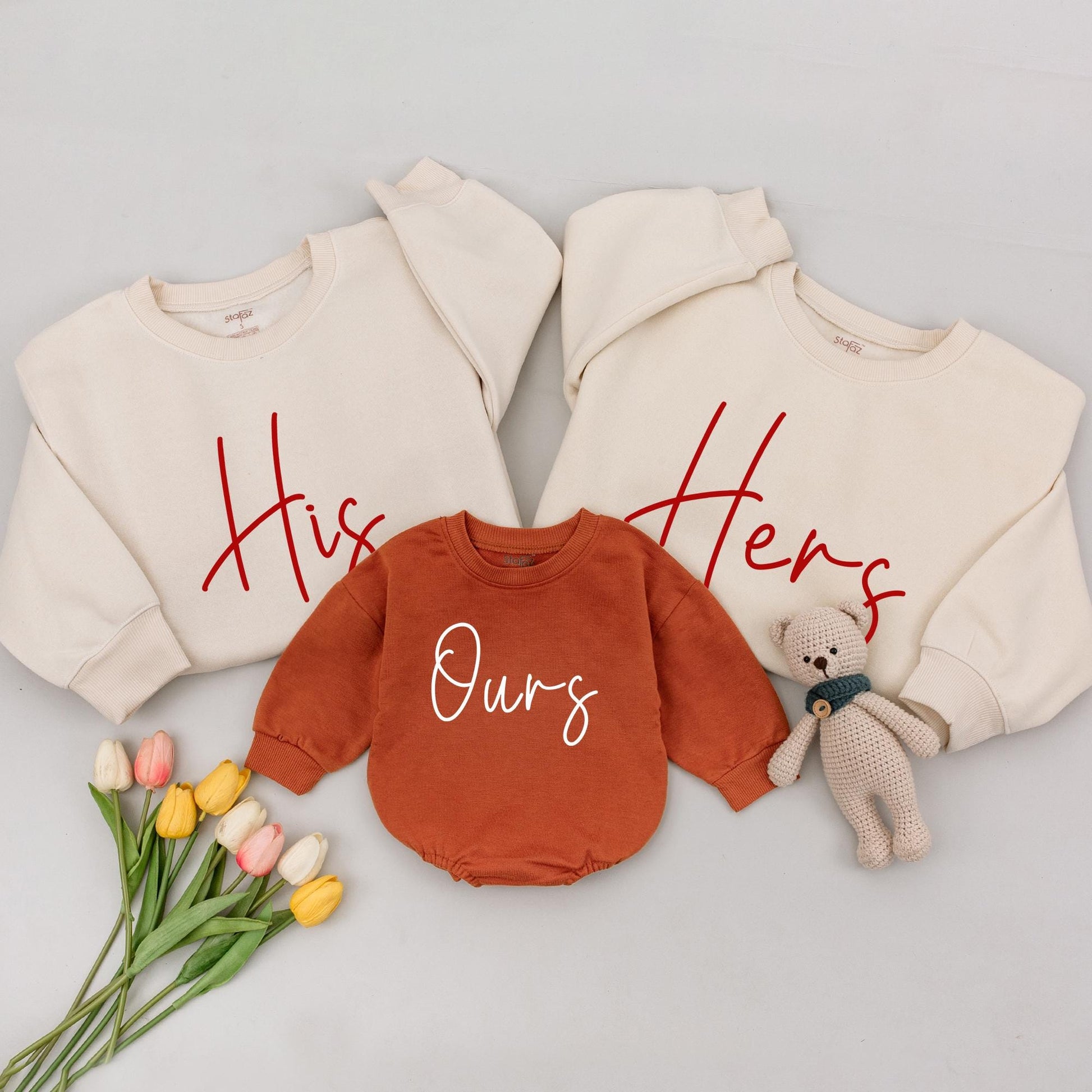 Matching Christmas Family Outfits: Mom, Dad, and Kids Sweaters