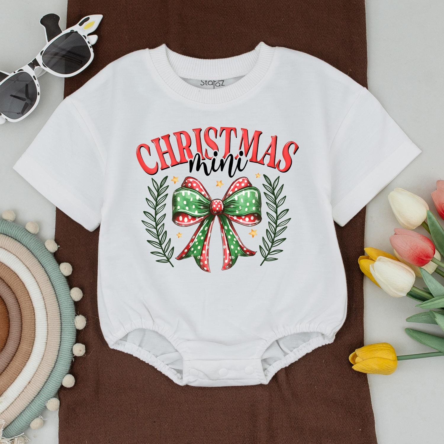 Matching Christmas Mom & Baby Outfits, Perfect Baby Shower Gift
