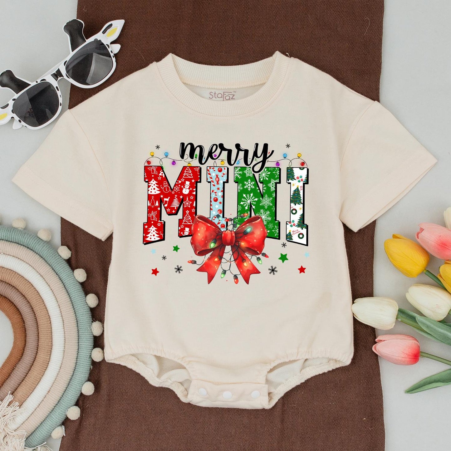 Mama and Mini Holiday Outfits: Matching Christmas Shirts for Family