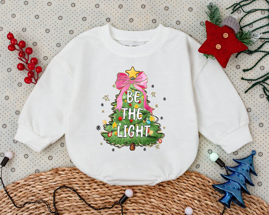 Vintage Christmas Bubble Romper - Adorable Infant Holiday Outfit  