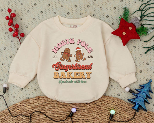 Vintage Christmas Romper: Baby's First Holiday Outfit & Gift Idea
