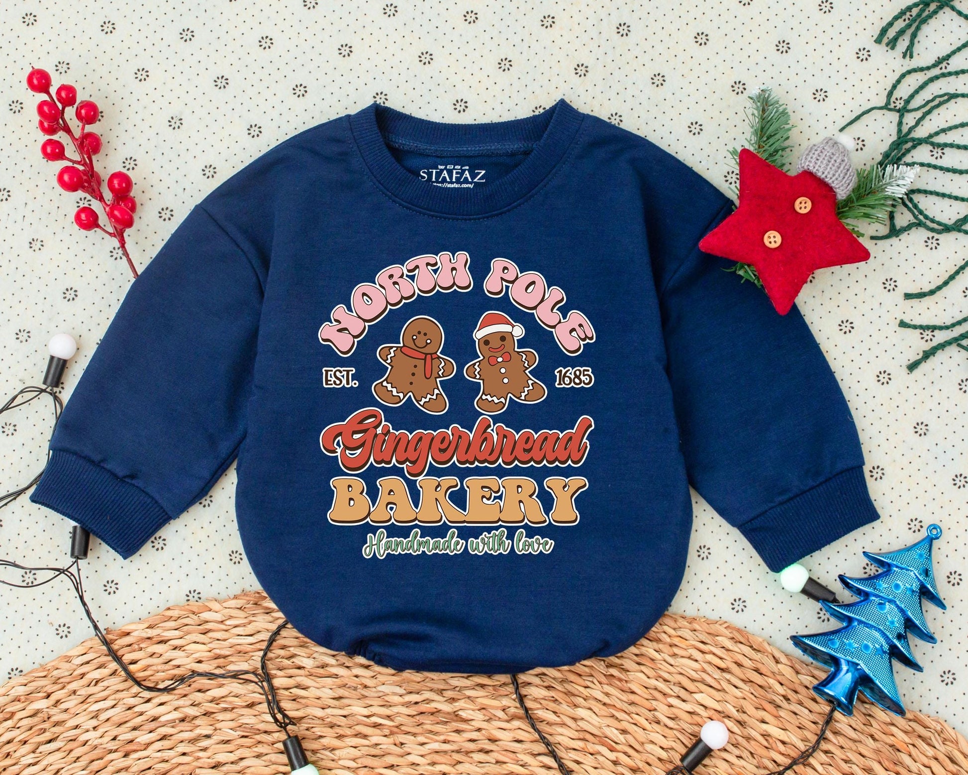 Vintage Christmas Romper: Baby's First Holiday Outfit & Gift Idea