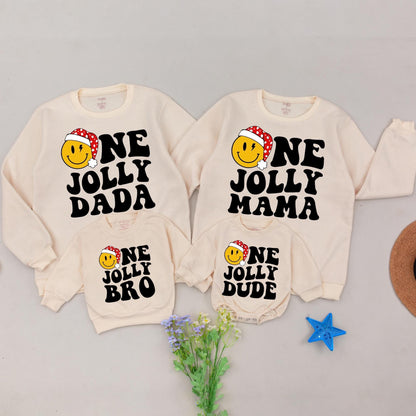 Festive Family Christmas Sweatshirts: Matching, Mommy & Me Outfits