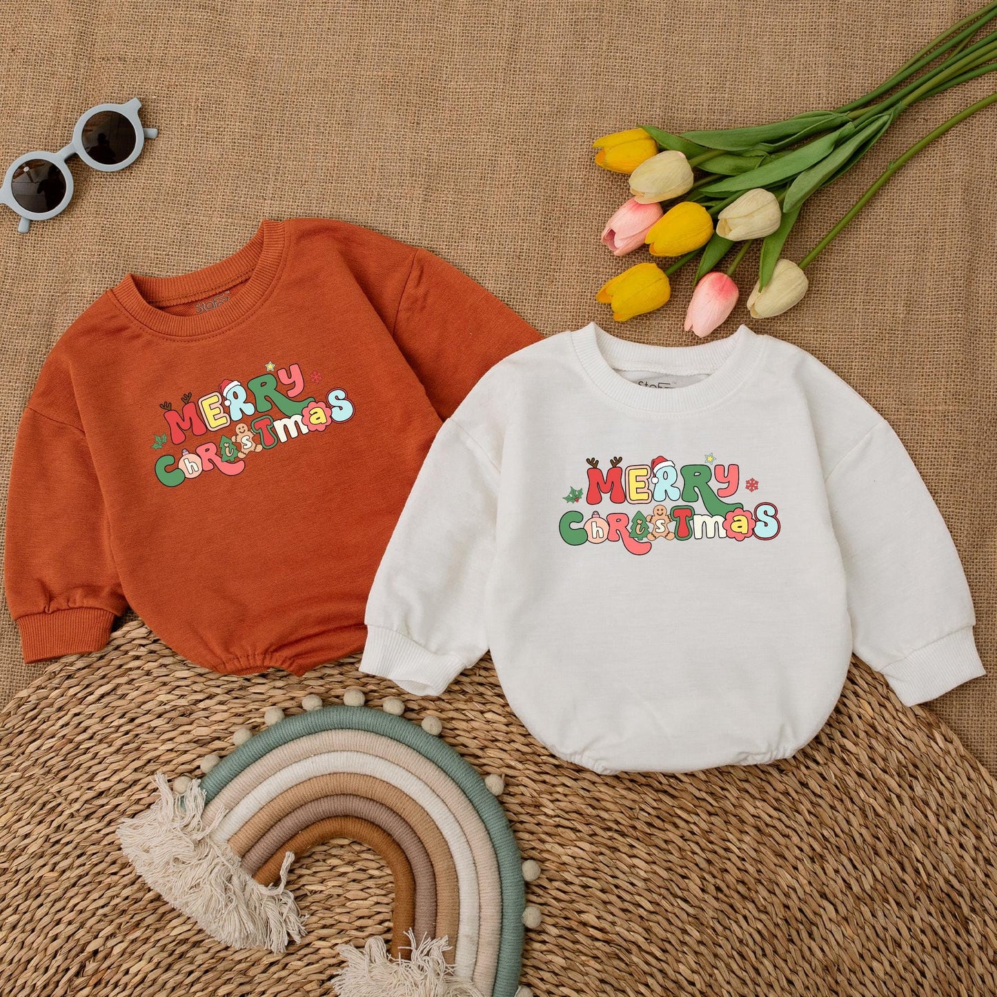 Festive Baby Romper: My First Christmas Outfit & Newborn Gift